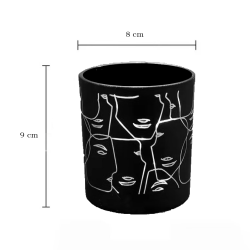 Βάζο για Κερί Μοίρες 300 ml