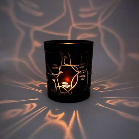 Βάζο για Κερί Μοίρες 300 ml