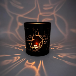 Βάζο για Κερί Μοίρες 300 ml