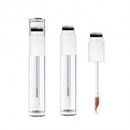Double Brush Make Up Container 5.5 ml (5 Pack)