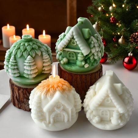 Silicone Mold Christmas Sphere