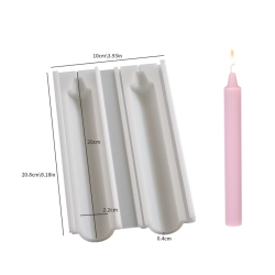 Καλούπι Σιλικόνης Λαμπάδα Κερί 20 cm