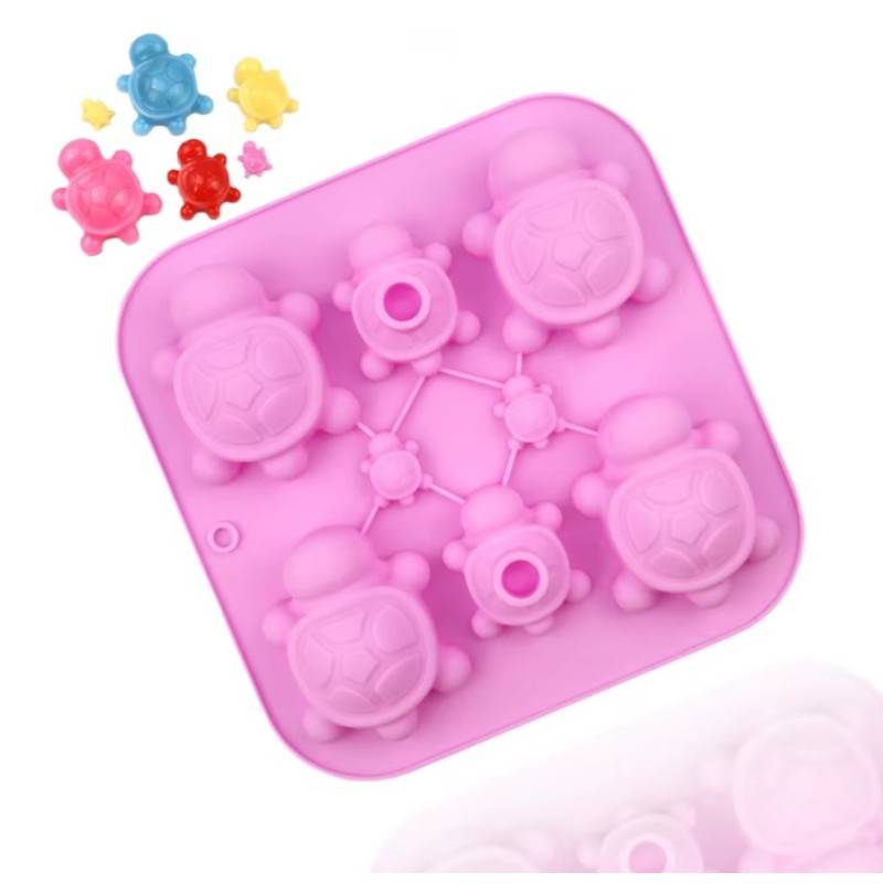 Καλούπι σιλικόνης Χελωνίτσες