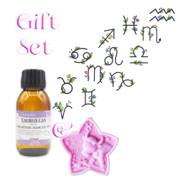 Gift Set Zodiac Perfume & Silicone Mold Zodiac Sign