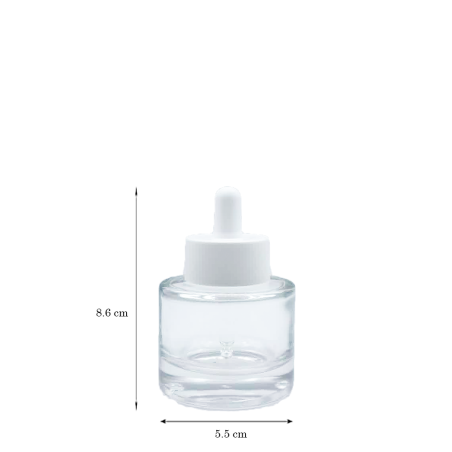 copy of Angelo Glass Bottle Black Dropper 50ml