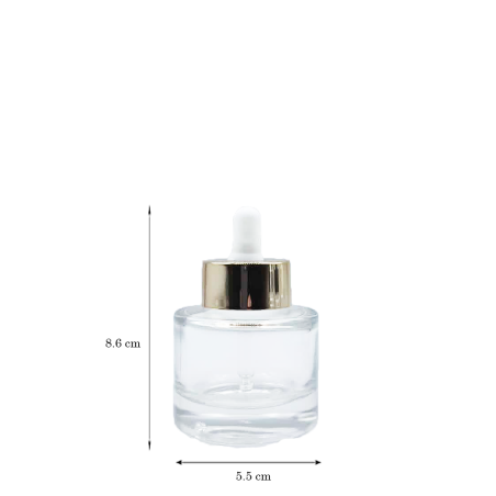 copy of Angelo Glass Bottle White Dropper 50ml