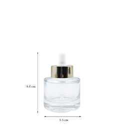copy of Angelo Glass Bottle White Dropper 50ml