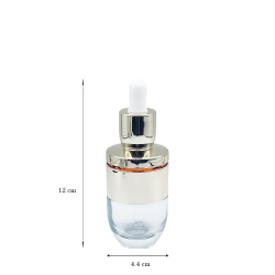 Jolene Glass Bottle Gold Dropper 50ml