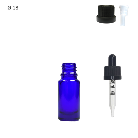 copy of Φαρμακευτική Φιάλη Φ18 Καφέ 15 ml