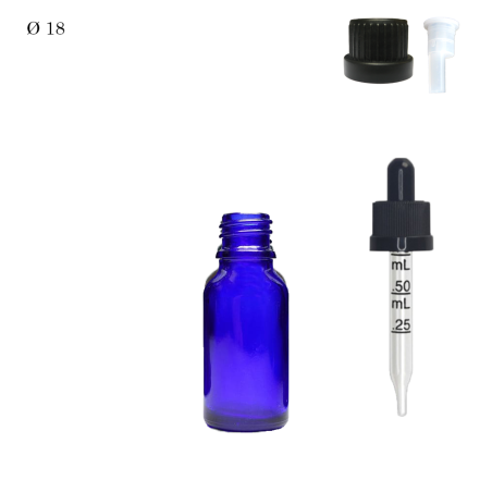 copy of Pharmaceutical glass vial F18 Brown 20 ml