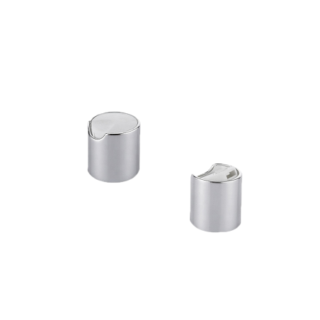 Silver Disk Top Cap