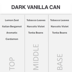 Άρωμα Dark Vanilla CAN