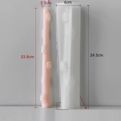 Silicone Candle Mold Roses
