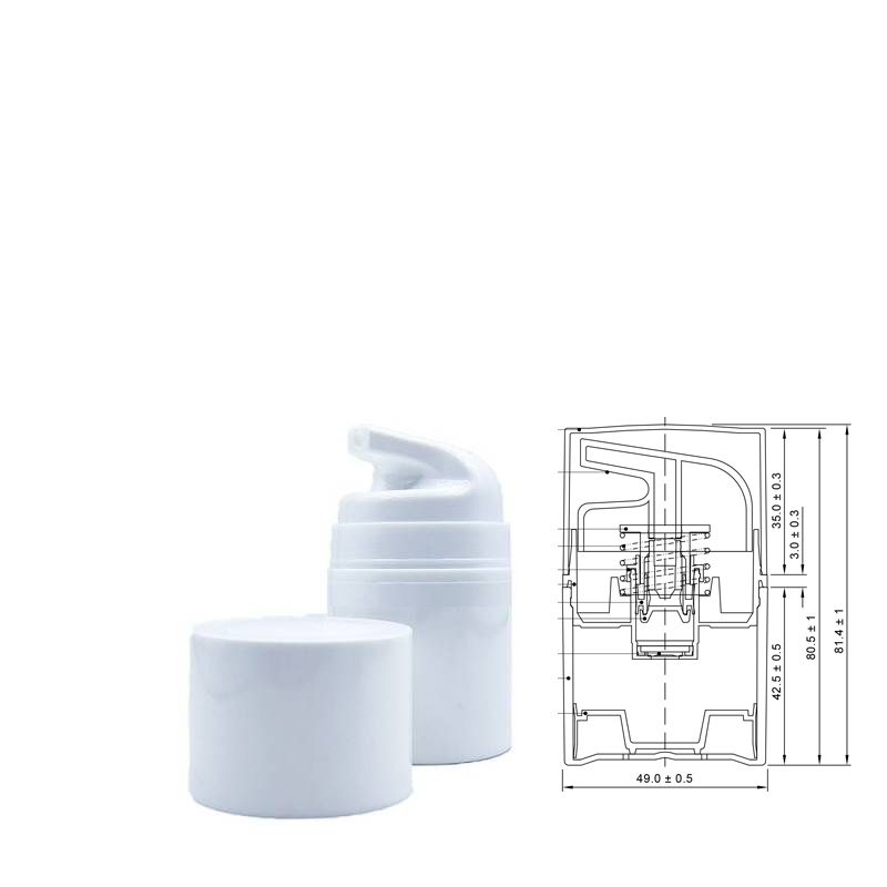 copy of Airless Bottle White GLOW 50 ML