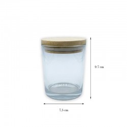 Βάζο για Κερί Διάφανο 300 ml