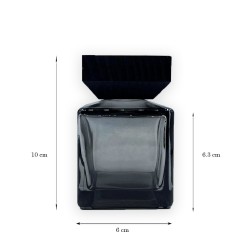 Διαχυτής Αρωμάτων Diffuser Μαύρος Ξύλινο Καπάκι 150 ml