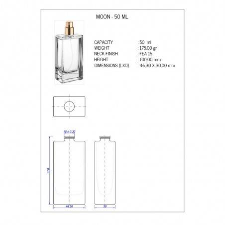 Moon Queen 50 ml Σπρέι Ασημί Diamond Καπάκι