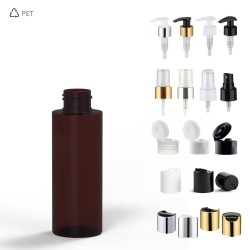 PET Φιαλίδια Πλαστικά Καραμελέ 150 Ml