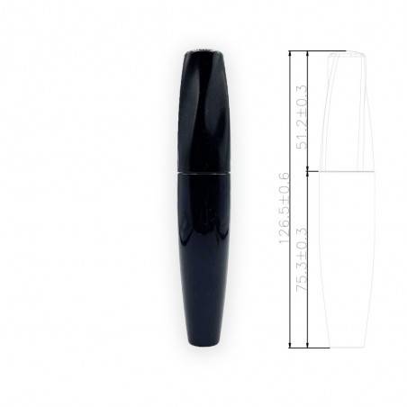 Mascara Bottle Black Wave 15 ml (5 pieces)