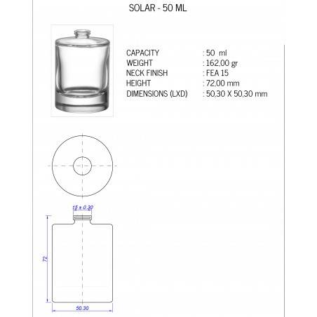Solar 50 ml Σπρέι Nick Καπάκι